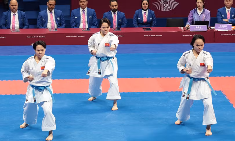 Karate mang về huy chương vàng Asiad thứ ba cho Việt Nam