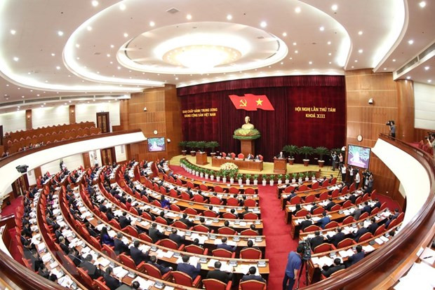 Hội nghị TW 8 khóa XIII: Xem xét, quyết định nhiều vấn đề trọng đại hình ảnh 1 Hội nghị Trung ương 8 khóa XIII xem xét, quyết định nhiều vấn đề trọng đại