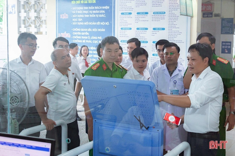 Thanh toán không dùng tiền mặt tại cơ sở y tế ở Hương Sơn