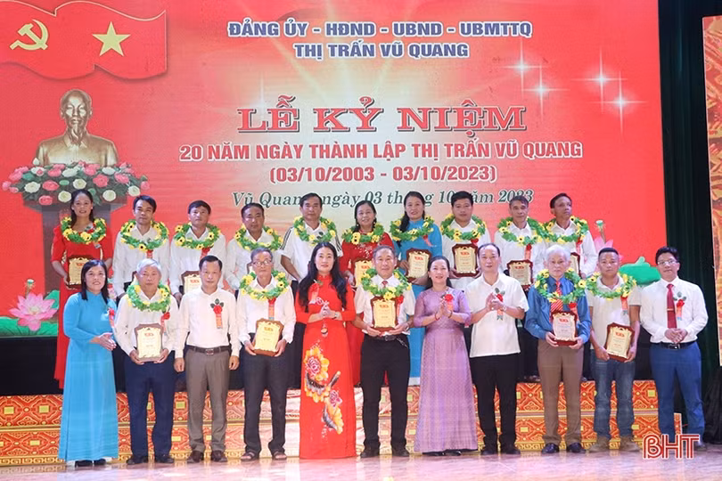 Xây dựng thị trấn Vũ Quang theo hướng đô thị văn minh sinh thái