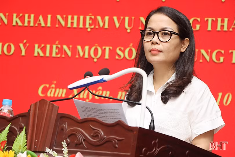 Cẩm Xuyên quyết tâm vượt đích kế hoạch KT-XH năm 2023