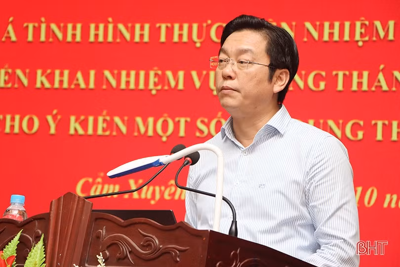 Cẩm Xuyên quyết tâm vượt đích kế hoạch KT-XH năm 2023