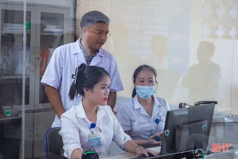 Thanh toán không dùng tiền mặt tại cơ sở y tế ở Hương Sơn