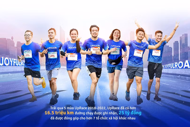 UpRace 2023 - tiếp nối hành trình mang hạnh phúc đến với người yếu thế