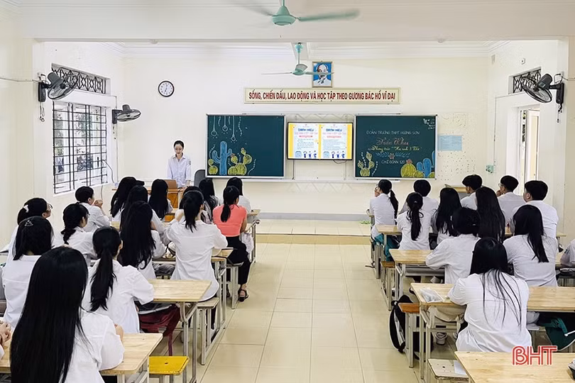 Sức hút từ phong trào “Học sinh 3 tốt” ở Hà Tĩnh