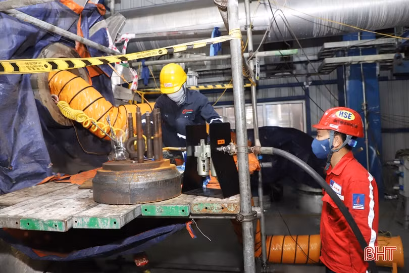 Nhà máy Nhiệt điện Vũng Áng 1 đẩy nhanh tiến độ đại tu tổ máy số 1