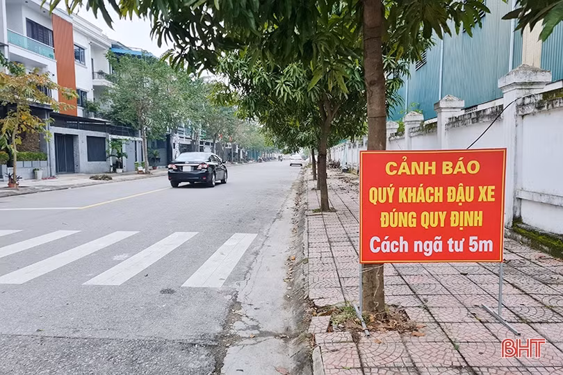 Mạnh tay xử lý, tình trạng “tiện đâu dừng, đỗ đó” ở TP Hà Tĩnh giảm