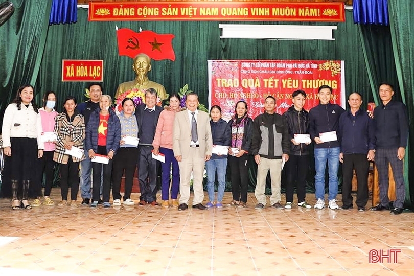 Đức Thọ tiếp nhận trên 2,8 tỷ đồng hỗ trợ người nghèo vui xuân, đón tết