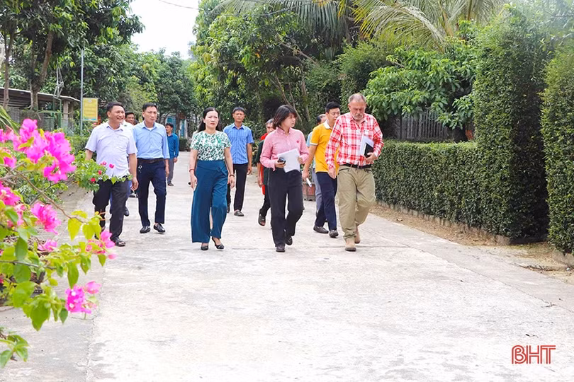 Vũ Quang huy động hơn 20 tỷ đồng thực hiện các tiêu chí nông thôn mới