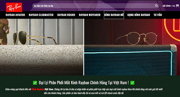 Bật mí địa chỉ mua mắt kính Rayban nam nữ chính hãng không nên bỏ qua