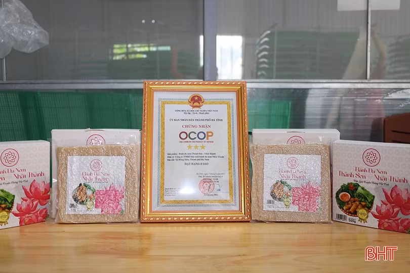 Bánh đa nem vùng ven đô vươn tầm OCOP