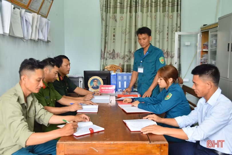 Hà Tĩnh xây dựng lực lượng dân quân, tự vệ, dự bị động viên vững mạnh