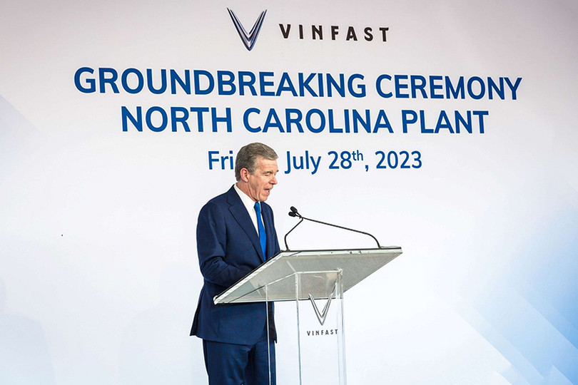 Thống đốc bang Bắc Carolina: “VinFast giúp chúng tôi hiện thực hóa giấc mơ nhiều thập kỷ”