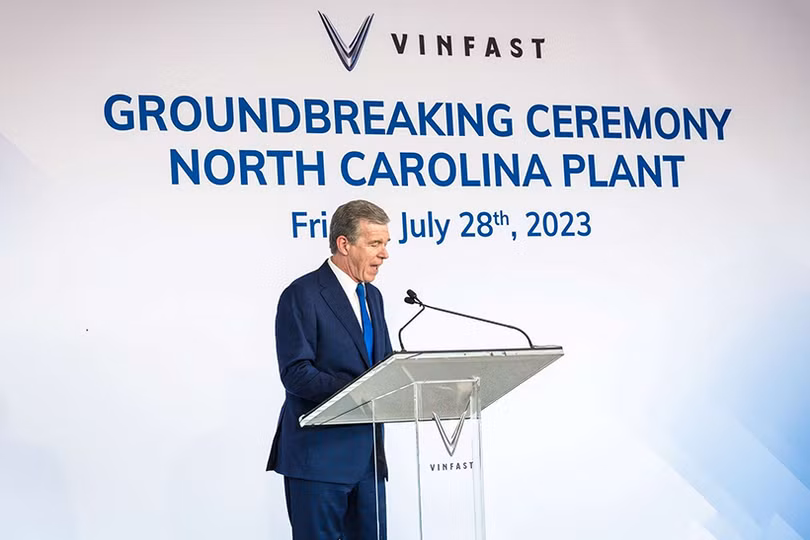 Thống đốc bang Bắc Carolina: “VinFast giúp chúng tôi hiện thực hóa giấc mơ nhiều thập kỷ”