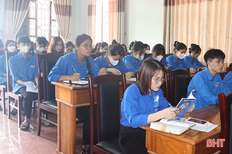 Trang bị kiến thức về chuyển đổi số cho 200 đoàn viên thanh niên TX Kỳ Anh