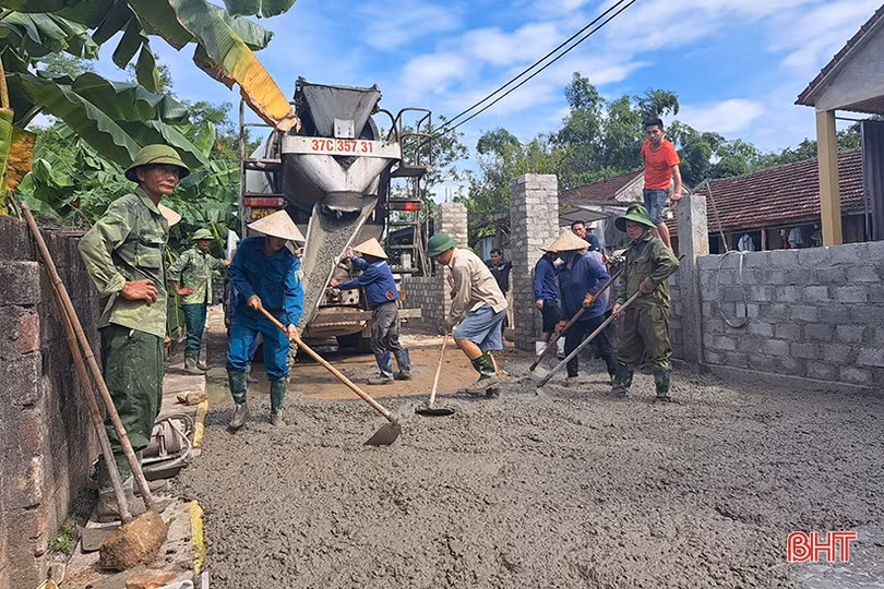 Chuyện hiến đất mở đường ở xã khó khăn nhất huyện Nghi Xuân