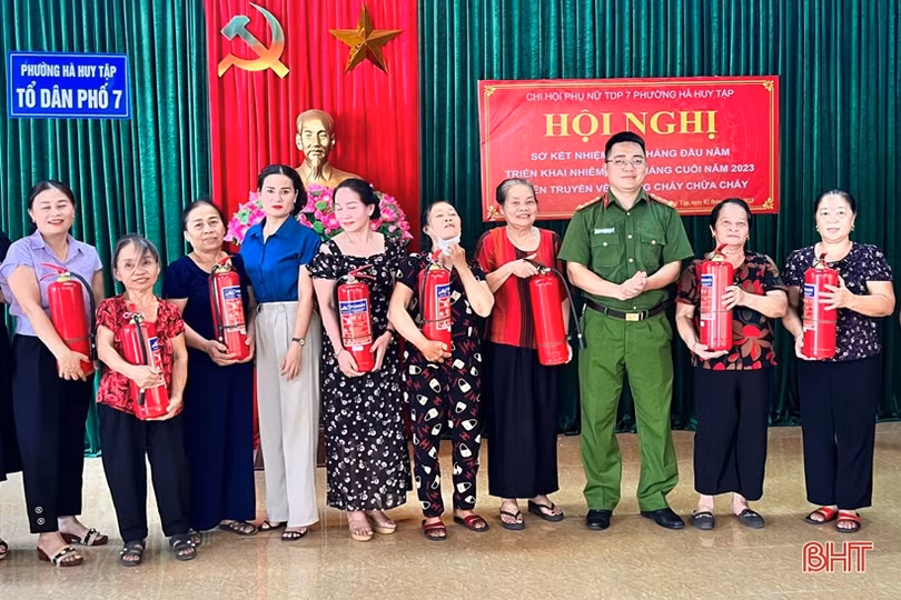 “Nhà tôi có bình chữa cháy”