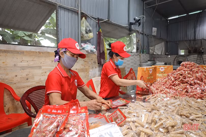 Đậm đà kẹo lạc “OCOP 3 sao” Sửu Hà