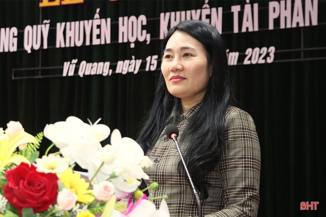 Ra mắt Quỹ khuyến học, khuyến tài Phan Đình Phùng