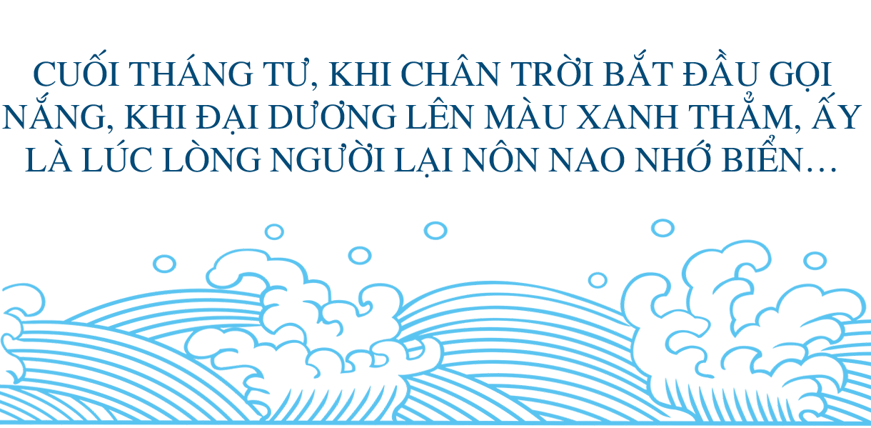 Nôn nao nhớ biển…