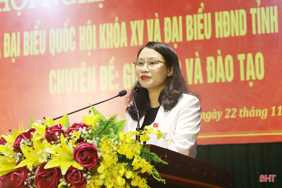 Ngành GD&ĐT Hà Tĩnh tiếp tục nghiên cứu, tham mưu xây dựng dự thảo nghị quyết mới phù hợp thực tiễn
