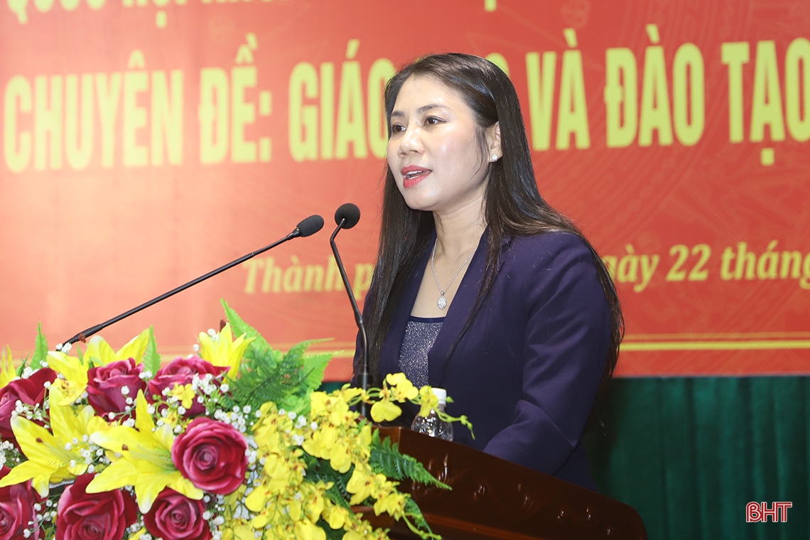 Ngành GD&ĐT Hà Tĩnh tiếp tục nghiên cứu, tham mưu xây dựng dự thảo nghị quyết mới phù hợp thực tiễn