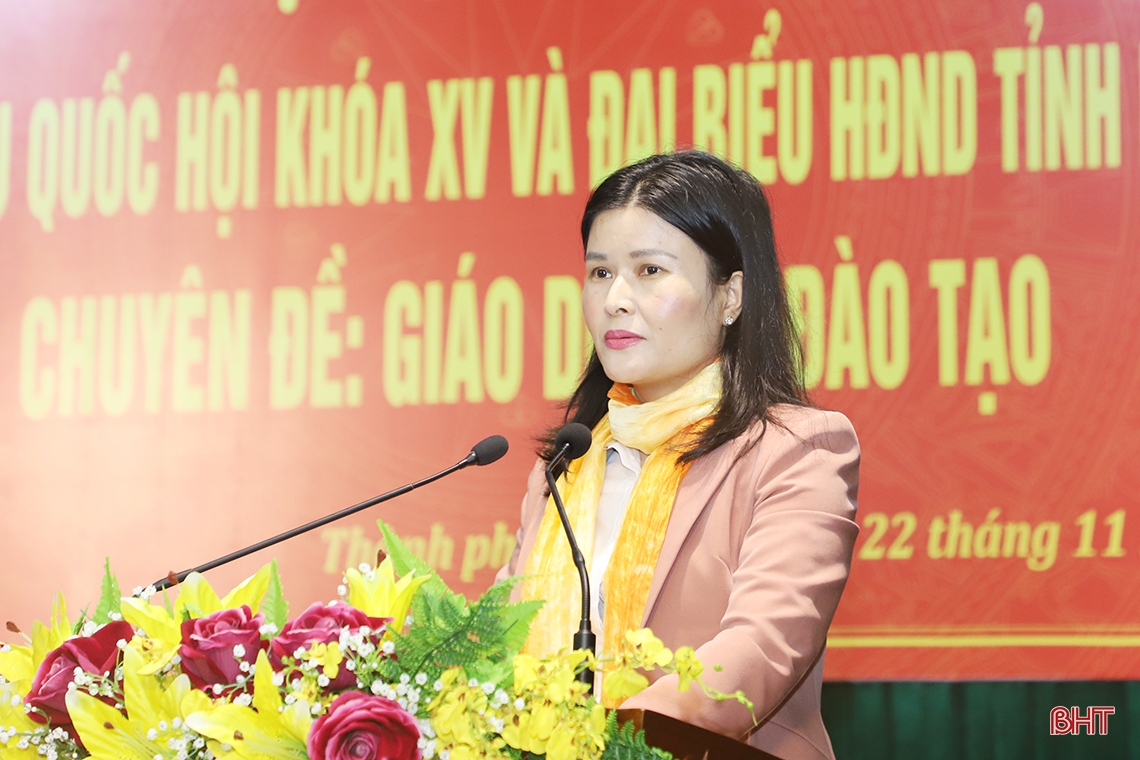 Ngành GD&ĐT Hà Tĩnh tiếp tục nghiên cứu, tham mưu xây dựng dự thảo nghị quyết mới phù hợp thực tiễn