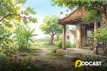 Podcast tản văn: Vườn xưa hoa trái
