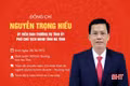 Quá trình công tác của tân Phó Chủ tịch UBND tỉnh Hà Tĩnh Nguyễn Trọng Hiếu