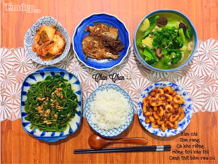 Gợi ý thực đơn cho cả tuần không những thơm ngon mà còn bổ dưỡng