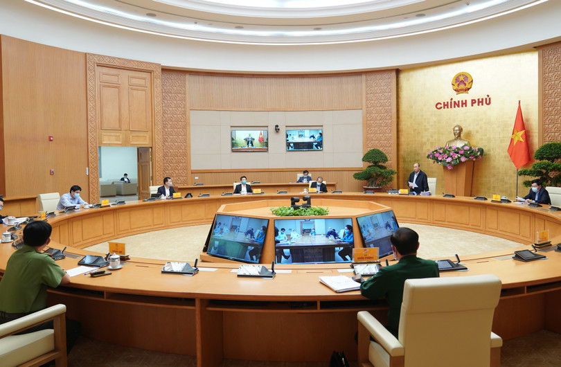 Ảnh: VGP/Quang Hiếu Thủ tướng đồng ý công bố dịch COVID-19 trên toàn quốc