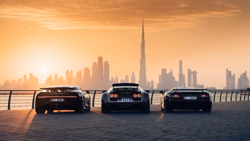 Bộ ảnh cực hiếm của 3 siêu xe biểu tượng Bugatti