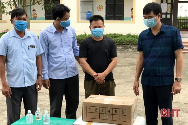 10 công dân đầu tiên của TX Kỳ Anh hoàn thành cách ly tập trung 14 ngày