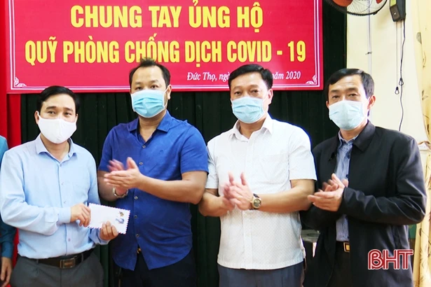 Thêm những món quà ý nghĩa hỗ trợ công tác phòng chống dịch