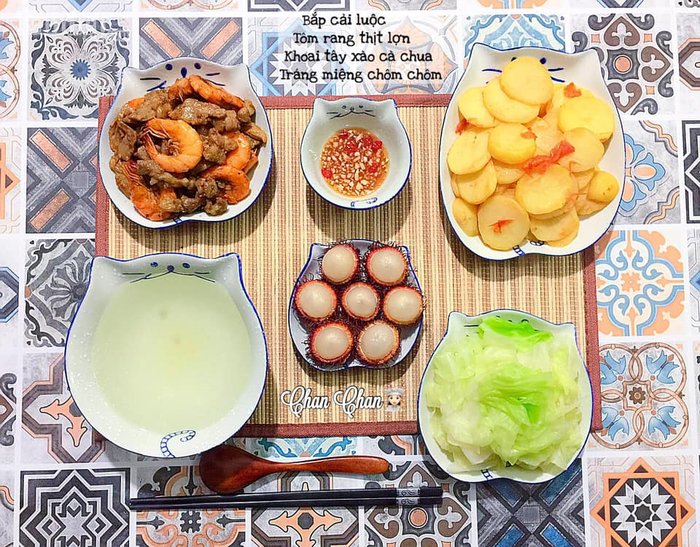 Gợi ý thực đơn cho cả tuần không những thơm ngon mà còn bổ dưỡng