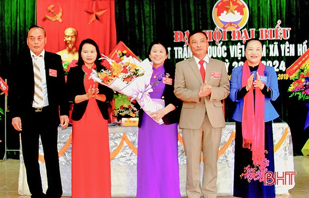 Yên Hồ đại hội điểm Ủy ban MTTQ cấp xã nhiệm kỳ 2019 - 2024