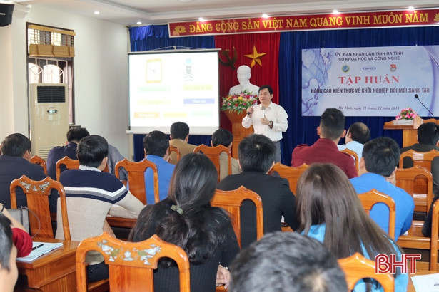 “Mách nước” doanh nghiệp trẻ Hà Tĩnh khởi nghiệp bằng tài sản trí tuệ