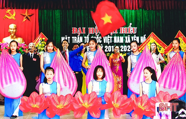 Yên Hồ đại hội điểm Ủy ban MTTQ cấp xã nhiệm kỳ 2019 - 2024