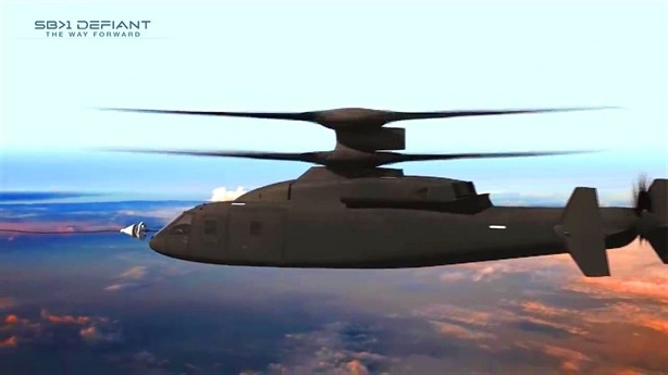 Trực thăng Mỹ cực mạnh với ngoại hình kỳ lạ