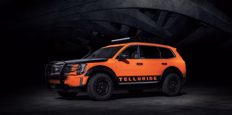 Kia “nhá hàng” Telluride 2020 trước ngày ra mắt