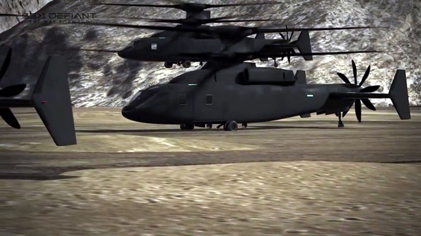 Trực thăng Mỹ cực mạnh với ngoại hình kỳ lạ