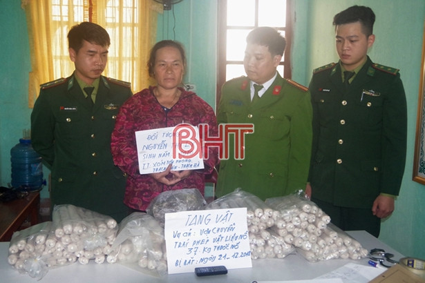 U50 vẫn liều mình dùng xe máy chở 37kg thuốc nổ đi tiêu thụ