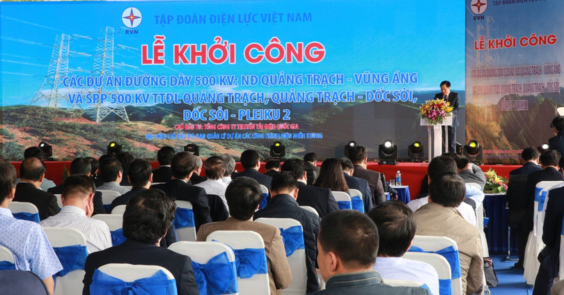 Khởi công xây dựng đường dây 500 kV từ Vũng Áng đến Pleiku ảnh 3 Khởi công xây dựng đường dây 500 kV từ Vũng Áng đến Pleiku