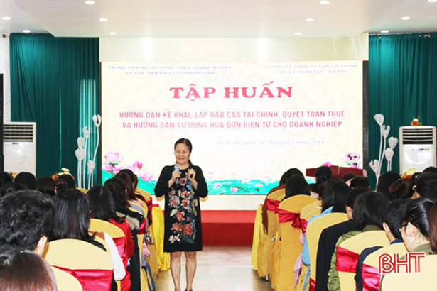 Hơn 100 doanh nghiệp được trang bị kiến thức về thuế, tài chính