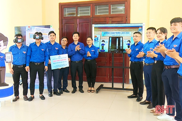 Tuổi trẻ thành phố Hà Tĩnh ra mắt công trình thanh niên