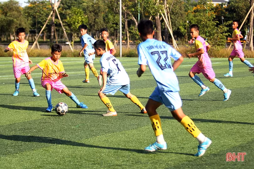 Cẩm Xuyên, Thạch Hà vô địch Giải Bóng đá thiếu niên - nhi đồng tỉnh Hà Tĩnh