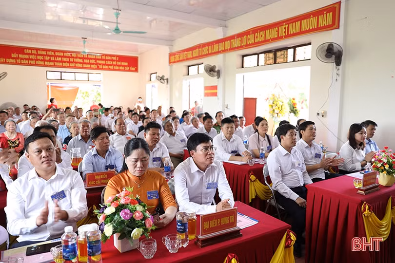 TX Kỳ Anh tổ chức đại hội điểm chi bộ khối nông thôn