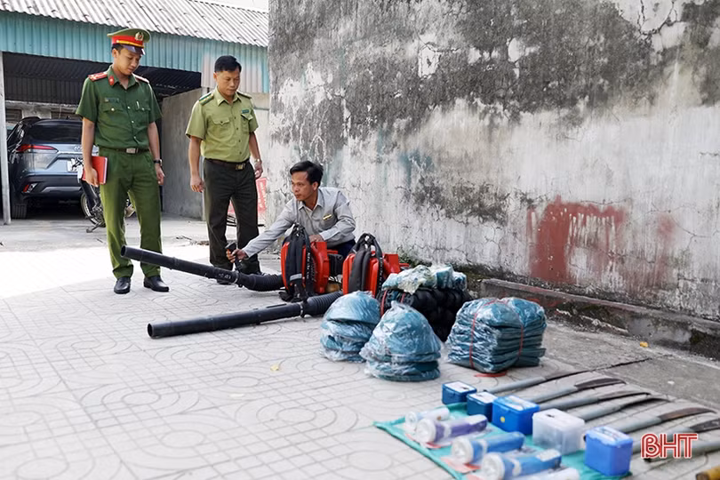 Kiểm soát chặt việc đốt thực bì ở thị xã phía Nam Hà Tĩnh