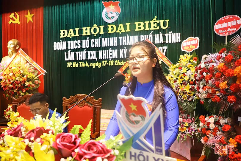 Tuổi trẻ TP Hà Tĩnh “Khát vọng - Tiên phong - Đoàn kết - Sáng tạo”