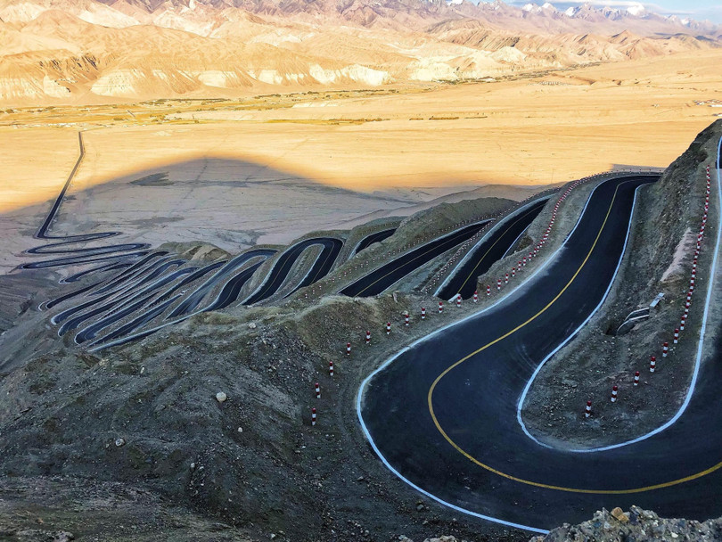 Tuyến đường có 600 khúc cua ở Trung Quốc